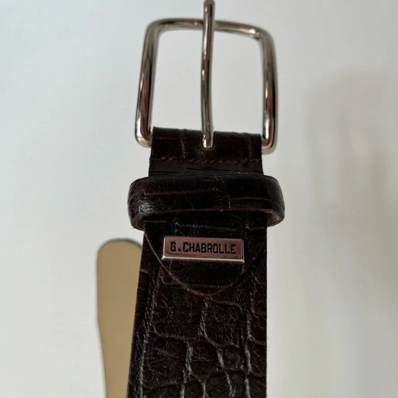 Lindenmann Genuine Leather Brown Men’s Belt – OS - Picture 3 of 8